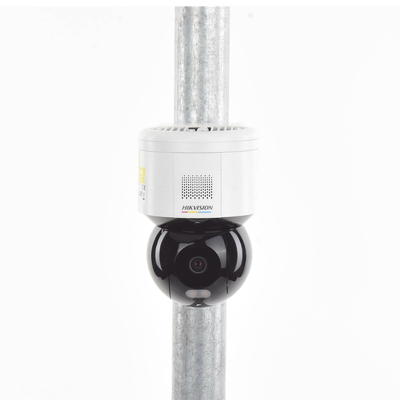 HIKVISION - [ PROTECCIÓN ACTIVA ] Domo PT IP 4 Megapixel / Imagen a Color 24/7 / Lente 4 mm / Luz Blanca 30 mts / Exterior IP66 / ACUSENSE (Evita Falsas Alarmas) / PoE+ / Micrófono y Bocina Integrada / WDR 120 dB / MicroSD