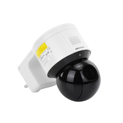 HIKVISION - Domo PTZ IP 4 Megapixel / 4X Zoom Óptico / 50 mts IR EXIR / ACUSENSE / Luz Estroboscópica / Sirena Integrada / WDR 120 dB / PoE+ / IP66 / Ultra Baja Iluminación / Micrófono y Bocina Interconstruido / Micro SD