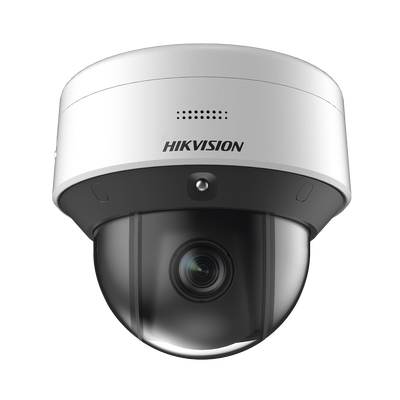 HIKVISION - PTZ IP 2 Megapixel / 10X Zoom / 50 mts IR / ACUSENSE / DARKFIGHTER / Captura Facial / Microfono Integrado / Audio de Dos Vias / HLC / EIS / PoE+ / Micro SD / Exterior IP66 / I/O Alarmas / Metal