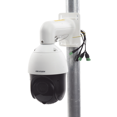 HIKVISION - PTZ IP 2 Megapixel / 25X Zoom / 100 mts IR / Exterior IP66 / DARKFIGHTER / ACUSENSE (Evita Falsas Alarmas) / Detección Facial / WDR 120 dB / Entrada y Salida de Audio y Alarmas  / EIS / PoE+ / Micro SD