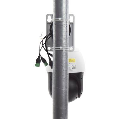 HIKVISION - PTZ IP 2 Megapixel / 25X Zoom / 100 mts IR / Exterior IP66 / DARKFIGHTER / ACUSENSE (Evita Falsas Alarmas) / Detección Facial / WDR 120 dB / Entrada y Salida de Audio y Alarmas  / EIS / PoE+ / Micro SD