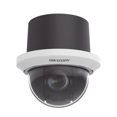 HIKVISION - PTZ IP 4K (8 Megapixel) / 25X Zoom  / Uso en Plafon / IP54 / ACUSEEK / DARKFIGHTER / ACUSENSE / WDR 120 dB / Audio y Alarmas I/O / HLC / EIS / PoE+ / Micro SD