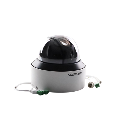 HIKVISION - Mini Domo IP PTZ 2 Megapixel / 25X Zoom / 50 mts Luz Infrarroja Inteligente (Visión Nocturna) / Autoseguimiento / WDR 120 dB / PoE+ / IP66 / Ultra Baja Iluminación / MicroSD
