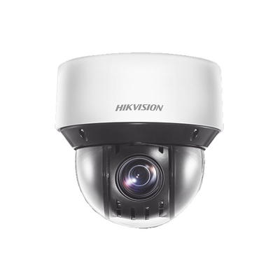 HIKVISION - Mini Domo IP PTZ 2 Megapixel / 25X Zoom / 50 mts Luz Infrarroja Inteligente (Visión Nocturna) / Autoseguimiento / WDR 120 dB / PoE+ / IP66 / Ultra Baja Iluminación / MicroSD