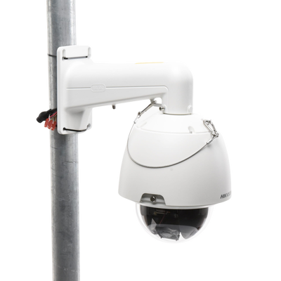 HIKVISION - PTZ IP 2 Megapixel / ACUSENSE (Evita Falsas Alarmas) / H.265+ / 25X Zoom / Día-Noche ICR Real / WDR 120 dB / PoE+ / Exterior IP66 / IK10 / DARKFIGHTER / Micro SD