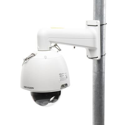 HIKVISION - PTZ IP 2 Megapixel / ACUSENSE (Evita Falsas Alarmas) / H.265+ / 25X Zoom / Día-Noche ICR Real / WDR 120 dB / PoE+ / Exterior IP66 / IK10 / DARKFIGHTER / Micro SD