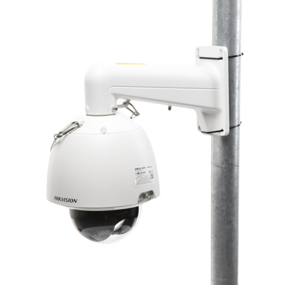 HIKVISION - PTZ IP 2 Megapixel / ACUSENSE (Evita Falsas Alarmas) / H.265+ / 25X Zoom / Día-Noche ICR Real / WDR 120 dB / PoE+ / Exterior IP66 / IK10 / DARKFIGHTER / Micro SD