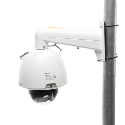 HIKVISION - PTZ IP 2 Megapixel / ACUSENSE (Evita Falsas Alarmas) / H.265+ / 25X Zoom / Día-Noche ICR Real / WDR 120 dB / PoE+ / Exterior IP66 / IK10 / DARKFIGHTER / Micro SD