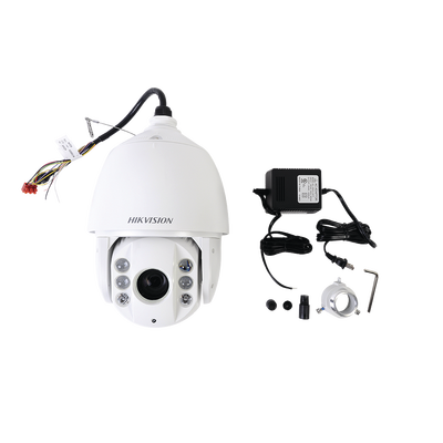 HIKVISION - Domo IP PTZ 1.3 Megapixel / 20X Zoom Óptico / 100 mts IR / Día/Noche ICR Real / dWDR / 3D-DNR / Exterior IP66