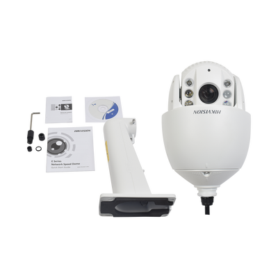 HIKVISION - Domo PTZ IP 2 Megapixel / 32X Zoom / 150 mts IR /Exterior IP66 / Autoseguimiento / WDR / Hi-PoE / 60 IPS / Entrada-Salidad de Audio y Alarma / MicroSD