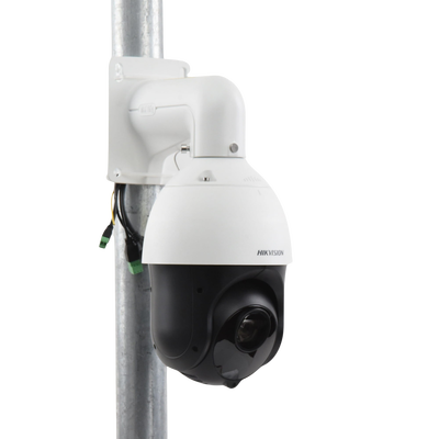 HIKVISION - [ PROTECCIÓN ACTIVA ] PTZ IP 4 Megapixel / 25X Zoom / 200 mts IR / ACUSENSE (Evita Falsas Alarmas) / IP66 / IK10 / Alerta Audible y Luz Estroboscópica / Autoseguimiento 2.0 / Hi-PoE / DARKFIGHTER / Rapid Focus/ microSD