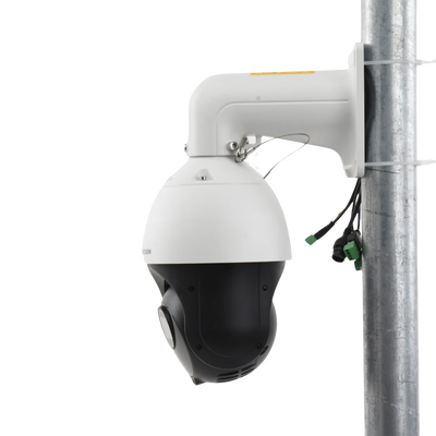 HIKVISION - [ PROTECCIÓN ACTIVA ] PTZ IP 4 Megapixel / 25X Zoom / 200 mts IR / ACUSENSE (Evita Falsas Alarmas) / IP66 / IK10 / Alerta Audible y Luz Estroboscópica / Autoseguimiento 2.0 / Hi-PoE / DARKFIGHTER / Rapid Focus/ microSD