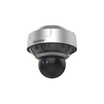 HIKVISION - PanoVu series / Vista panorámica 360 grados con 8 lentes de 2 Megapixel + PTZ de 2 Megapixel 36x Zoom optico / Posicionamiento inteligente 3D
