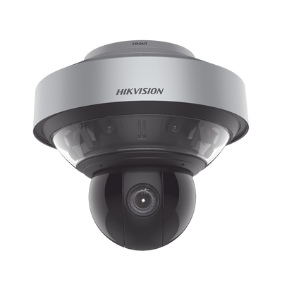 HIKVISION - Domo PanoVu series / Vista Panorámica 180° / 4 Lentes de 4 Megapixel + PTZ 4 Megapixel de 40X Zoom / Posicionamiento 3D / IP67 / IK10 / WDR 120 dB / EIS / Autoseguimiento / 250 mts IR / 36 VCD