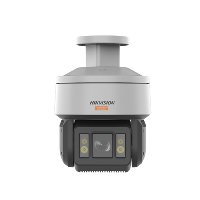 HIKVISION - PTZ IP 4 Megapixel / 32X Zoom / Dual Light (100 mts IR / 30 mts Luz Blanca) / Polimero Anticorrosivo (Ideal para Zonas Costeras o Alta Salinidad) / AutoSeguimiento / DARKFIGHTER / Exterior IP67 / NEMA 4X / C5