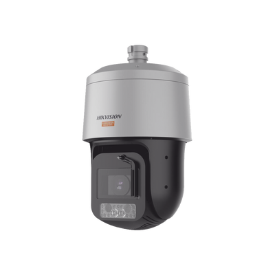 HIKVISION - PTZ IP 4 Megapixel / 42X Zoom / Dual Light (500 mts IR / 100 mts Luz Blanca) / Polimero Anticorrosivo (Ideal para Zonas Costeras o Alta Salinidad) / AutoSeguimiento / DARKFIGHTER / EIS / Exterior IP67 / NEMA 4X / C5 / Wiper