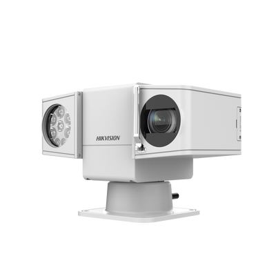 HIKVISION - Punta de Poste IP PTZ 2 Megapixel / 25X Zoom / 250 mts IR / 3D-DNR / / Alarmas y Audio I/O / EIS / Hi-PoE / IP66 / Micro SD / 24 VCA