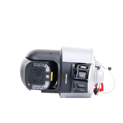 HIKVISION - [TandemVu] Domo PTZ IP 4 Megapixel con Cámara Panoramica 180º de 6 Megapixel / 42X Zoom / 300 mts IR y 30 mts Luz Blanca / IP67 / IK10  / Autoseguimiento / Wiper / Deep learning / Entrada-Salida de Audio y Alarma / Ultra Baja Iluminació