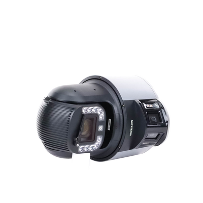 HIKVISION - [TandemVu] Domo PTZ IP 4 Megapixel con Cámara Panoramica 180º de 6 Megapixel / 42X Zoom / 300 mts IR y 30 mts Luz Blanca / IP67 / IK10  / Autoseguimiento / Wiper / Deep learning / Entrada-Salida de Audio y Alarma / Ultra Baja Iluminació