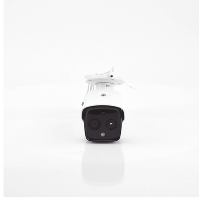 HIKVISION - Cámara Bala IP Termográfica / Medición de Temperatura -20°C a 150°C / Alta Resolución Térmica 160 x 120 / Alarma por Excepción de Temperatura / Análisis de Video (VCA) / Óptica 5 MP / IP67