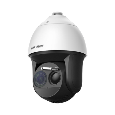 HIKVISION - PTZ IP Dual / Lente Térmico 50mm / Lente óptico 2 Megapixel / 36X Zoom / 200 mts IR / WDR 120dB / Exterior IP66