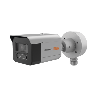 HIKVISION - Bala IP 4 Megapixel / Lente Mot. 7 a 35 mm / Polimero Anticorrosivo (Ideal para Zonas Costeras o Alta Salinidad) / ColorVu / Dual Light (50 mts IR + 50 mts Luz Blanca) / WDR 130 dB / Exterior IP68 / IK10 / ONVIF