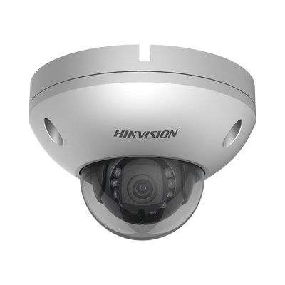 HIKVISION - Domo IP 4 Megapixel / Lente 4 mm / H.265+ / Anticorrosivo / Exterior IP67 / WF-2 / NEMA 4X / 15 mts IR / WDR 120 dB / ONVIF / PoE