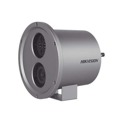 HIKVISION - Bala IP 4 Megapixel / Sumergible en Agua / Lente Varifocal de 3-9 mm / IP68 / Acero Inoxidable / 15 mts de Profundidad / 10 mts Luz Blanca