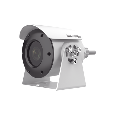 HIKVISION - Bala IP 2 Megapixel / Anti-Explosión / Lente 4 mm / 30 mts IR / WDR 120 dB / IP68 / IK08 / Onvif / PoE / Ultra Baja Iluminación