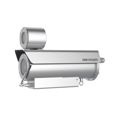 HIKVISION - Bala IP 4 Megapixel / Lente Mot. 2.8 a 12 mm / Antiexplosion / Anticorrosion / 80 mts IR EXIR / H.265+ / IP68 / Wiper / 316L / NEMA 4X / ATEX / IECEx