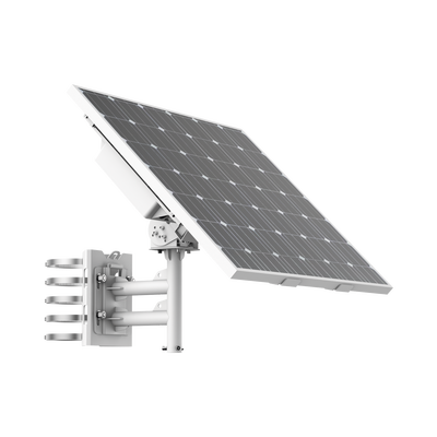 HIKVISION - Kit Solar de alimentación / Panel Solar / Batería de Respaldo de Litio 360 Wh / 2 Salidas de 12 Vcd / Accesorios de Instalación / Uso en Exterior IP66