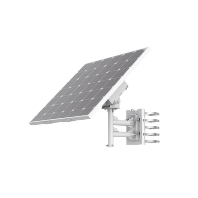 HIKVISION - Kit Solar de alimentación / Panel Solar / Batería de Respaldo de Litio 360 Wh / 2 Salidas de 12 Vcd / Accesorios de Instalación / Uso en Exterior IP66