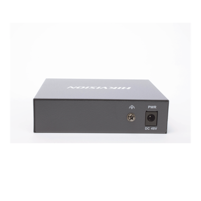 HIKVISION - Switch Gigabit  PoE+ / No Administrable / 4 Puertos 1000 Mbps PoE+ / 1 Puerto 1000 Mbps Uplink / 35 Watts