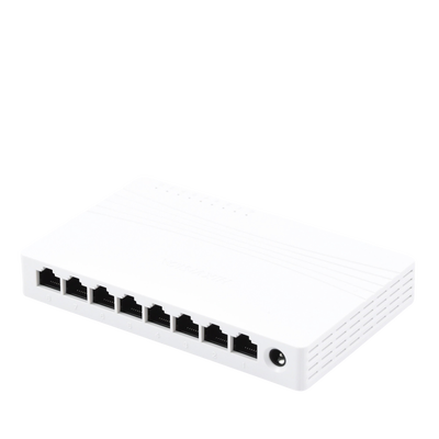HIKVISION - Switch Gigabit No Administrable de Escritorio de 8 Puertos 10 / 100 / 1000 Mbps / Diseño Compacto y Estetico