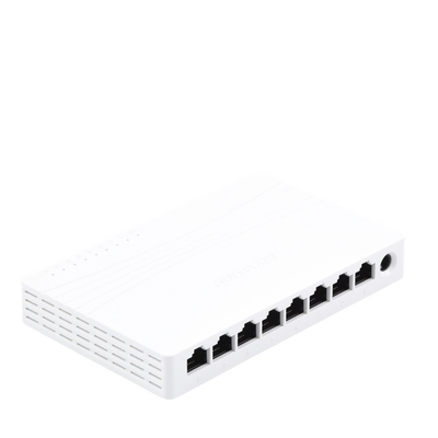 HIKVISION - Switch Gigabit No Administrable de Escritorio de 8 Puertos 10 / 100 / 1000 Mbps / Diseño Compacto y Estetico