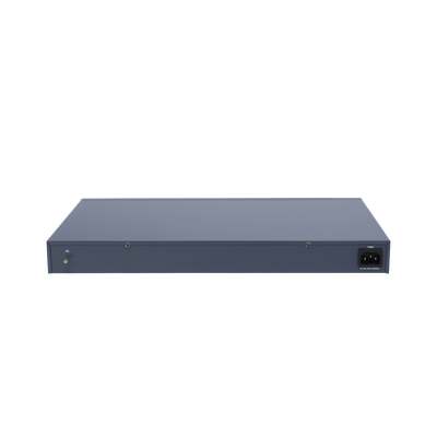 HIKVISION - Switch Gigabit PoE+ / Administrable / 24 Puertos 1000 Mbps PoE+ / 2 Puertos SFP / Configuración Remota desde Hik-PartnerPro / PoE Extendido 250 Metros / 370 Watts