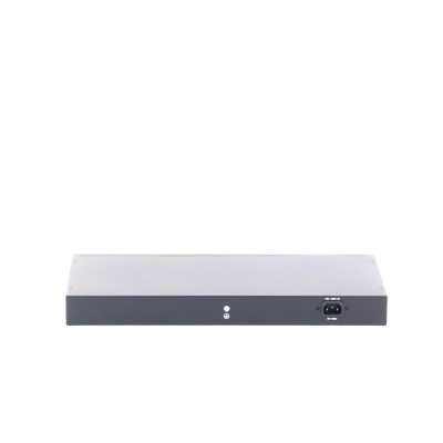 HIKVISION - Switch Gigabit PoE+ / Administrable / 24 Puertos 1000 Mbps PoE+ / 4 Puertos 1000 Mbps + 4 Puertos SFP de Uplink / 370 Watts / Soporta IGMP