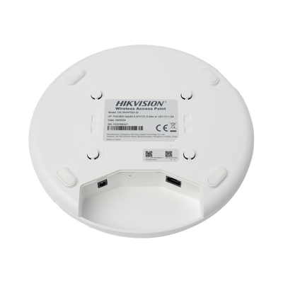 HIKVISION - Punto de Acceso Wi-Fi 5 / 1200 Mbps / PoE / Interior / 256 Usuarios / 20 dBm / Roaming / Montaje Techo o Pared