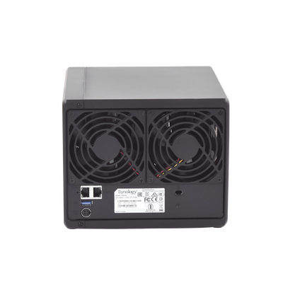 SYNOLOGY - Servidor NAS de escrito de 4 bahías, soporta hasta 10TB por disco duro