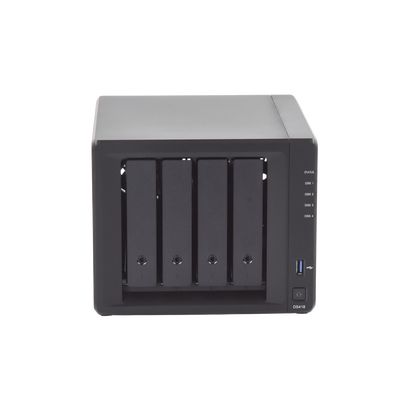 SYNOLOGY - Servidor NAS de escrito de 4 bahías, soporta hasta 10TB por disco duro