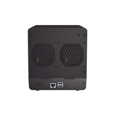 SYNOLOGY - Servidor NAS de 4 Bahías / Servicio Nube Gratis (P2P) / Administración Remota y Respaldo Programado