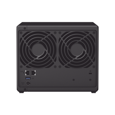 SYNOLOGY - Servidor NAS de escritorio con 4 bahías / Hasta 64 TB