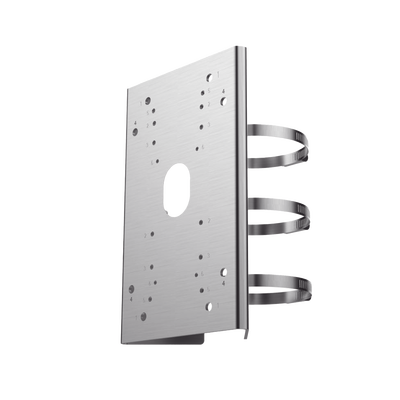 HIKVISION - Adaptador de Poste para Montaje de Domos PTZ con Polímero Anticorrosión