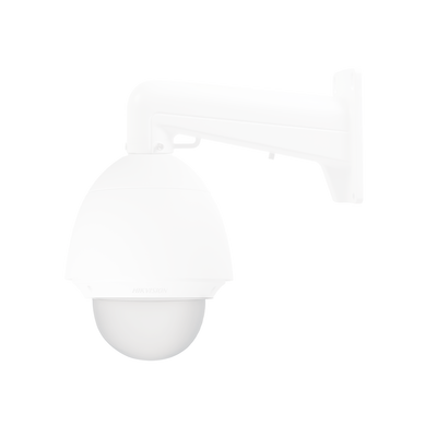 HIKVISION - Burbuja Transparente para Domos de 5 " / Compatible con PTZ IP o TURBOHD / HIKVISION / epcom / Soporta IP66 / IK10