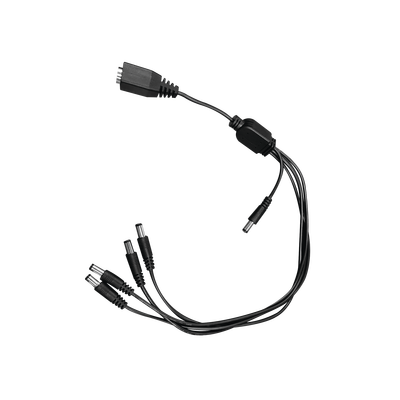 HIKVISION - Cable con 5 Vías para Alimentar 4 Cámaras TurboHD y DVR TurboHD Epcom / Hikvision