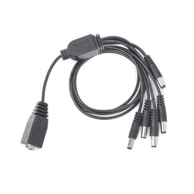 HIKVISION - Cable con 5 Vías para Alimentar 4 Cámaras TurboHD y DVR TurboHD Epcom / Hikvision