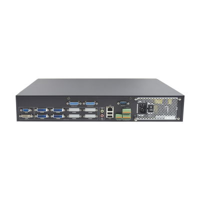 HIKVISION - Decodificador de Vídeo de 4 canales en DVI / Soporta resolución de hasta 8 Megapixel / soporta 32 canales simultáneos / Videowall