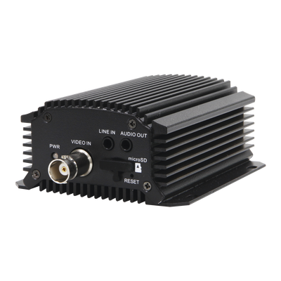 HIKVISION - Codificador de Vídeo (Encoder) TURBOHD 5 Megapixel / H.265+ / RS-485 / TVI-AHD-CVI-CVBS / Soporta PTZ Coaxitron