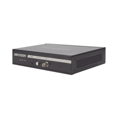 HIKVISION - Decodificador de Vídeo de 1 Salidas HDMI 4K / Soporta hasta 32 canales de Vídeo Simultáneos / Monitoreo En Vivo Sin Computadora