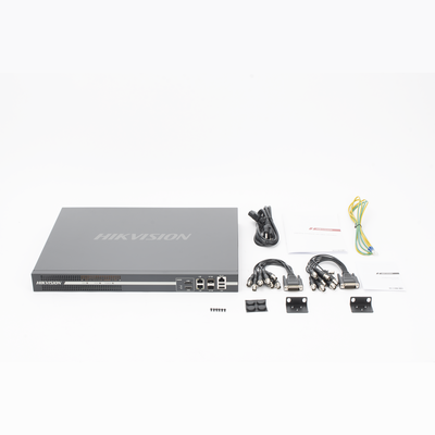HIKVISION - Decodificador de Vídeo de 4 canales con salida 4K / 4 Salidas HDMI / Soporta hasta 64 canales de Vídeo Simultáneos / Videowall